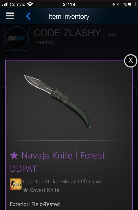 🎁€69 Navaja Knife | Forest DDPAT FT🎁 

To Enter:
✅Retweet + Follow <a href="/YtZlashy/">Zlashy</a> 
✅Tag 2 Friends

Winner will be picked in 72Hours!⌛️ Goodluck All🍀