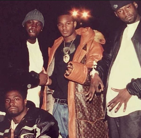 Shelby Ivey Christie on X: Thinking about Alpo in his Dapper Dan custom Louis  Vuitton snorkel jacket (next to Rich Porter) + Cam wearing it as Rico in  Paid in Full 💭
