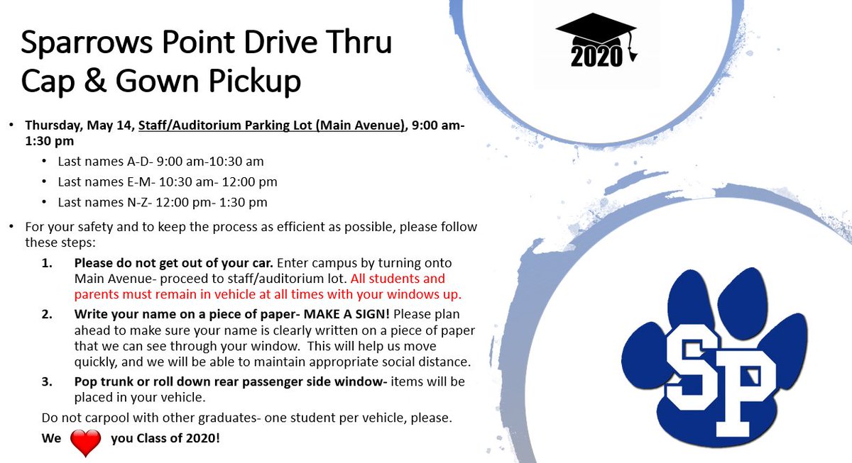 Sparrows Point HS tweet media