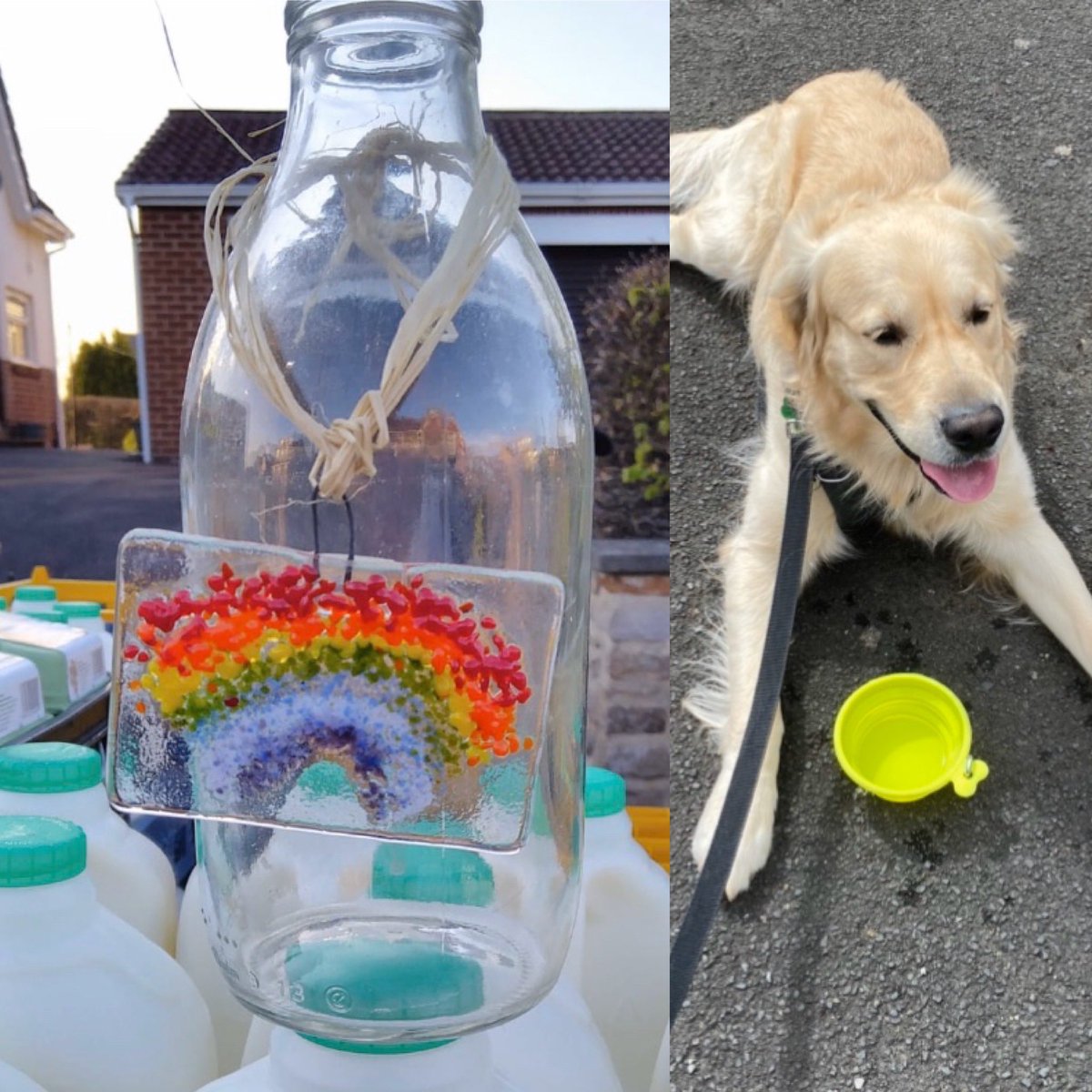 Thankyou notes/posters on show/greatly seen/received by your milkman/lady/Chocs also. THANK YOU ALL 🥰If you are looking for a delivery please email enquiries@hanoverdairies.co.uk or call 0191 4149300 Thankyou so much from us all at Hanover Dairies for patience with us. Take care