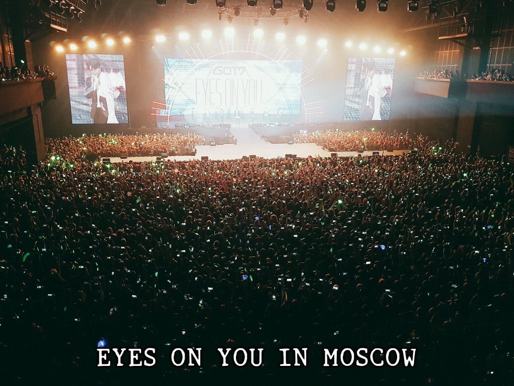 First kpop group to hold a sold out concert in Russia