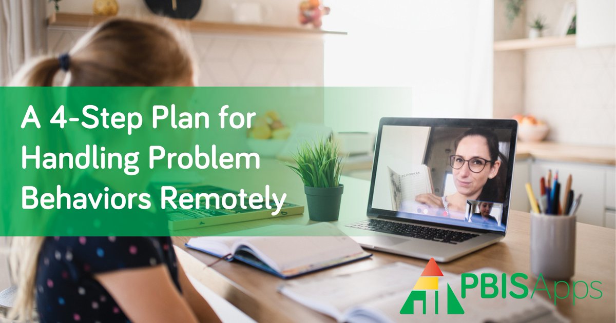 Our newest Teach by Design article is here! 

This month, we talk tips for addressing problem behaviors remotely: bit.ly/3brNTVc #PBIS #PBISApps