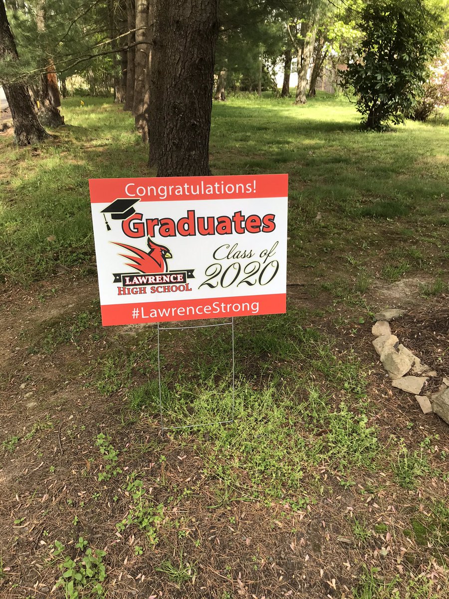 Supporting LHS 2020 graduates #LawrenceStrong Project Graduation