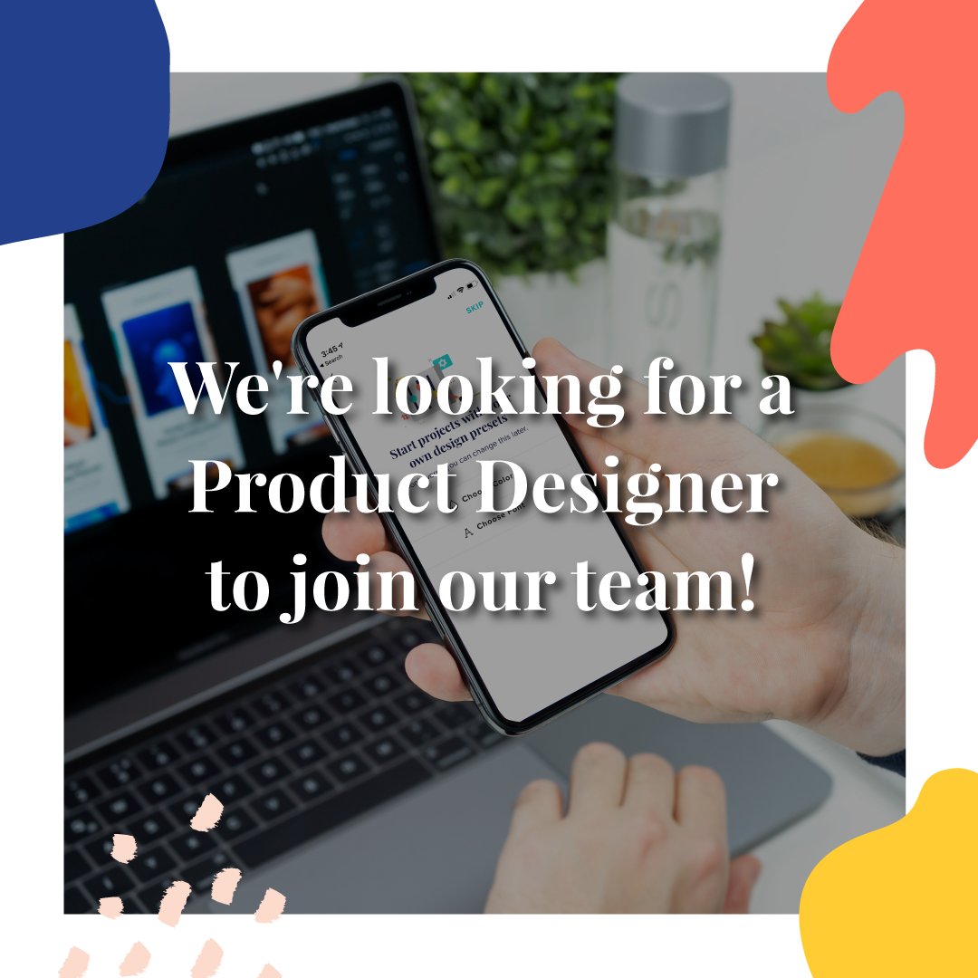 EllenProtsyk's tweet photo. Calling all Product Designers! @Animoto has very exciting plans for 2020 and beyond! Learn more about the role here - https://t.co/GTdZAufdhd

#hiring #designhire #stillhiring #job #COVID19 #layoffs #recruitment #design #designers #productdesign https://t.co/xVcdDqDkAH