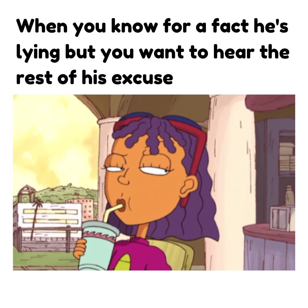 SoFly90s's tweet photo. “Boy, you is lying “
#liar #Cheater #relationships https://t.co/r1VtBkaeX0