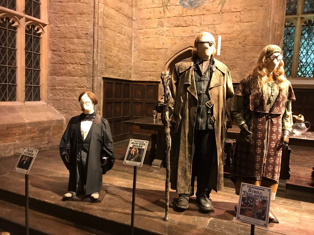 Harry Potter et l'ordre du Phénix : le costume de Sybill Trelawney, à droite #harrypotter