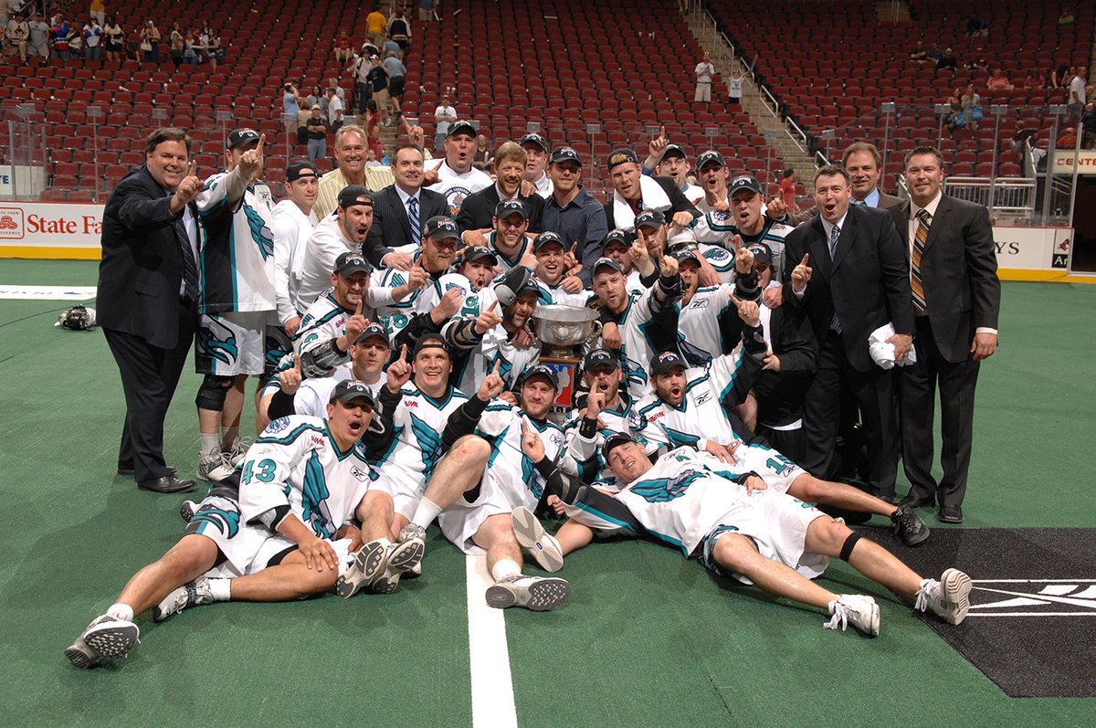 It was 13 years ago today, that a second <a href="/NLL/">NLL</a> Cup was brought back to #Rochester. It was an amazing group of players, coaches, and staff. #NoBorders