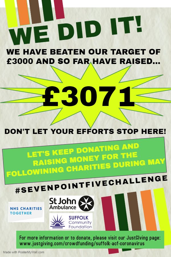 AcoySuffolkACF's tweet photo. #sevenpointfivechallenge
@rfca @JJFoxford @ArmyCadetsUK @7thRats @ACFColCadets @SuffolkACF @TrevorCoultMC @RSM_FrimleyPark @RAnglians @GrenadierGds @4RegimentAAC @6AACReserves @6RegtRLC @NHSWSCCG @JohnRunway11 @JohnNicholRAF https://t.co/isQyljpEB5