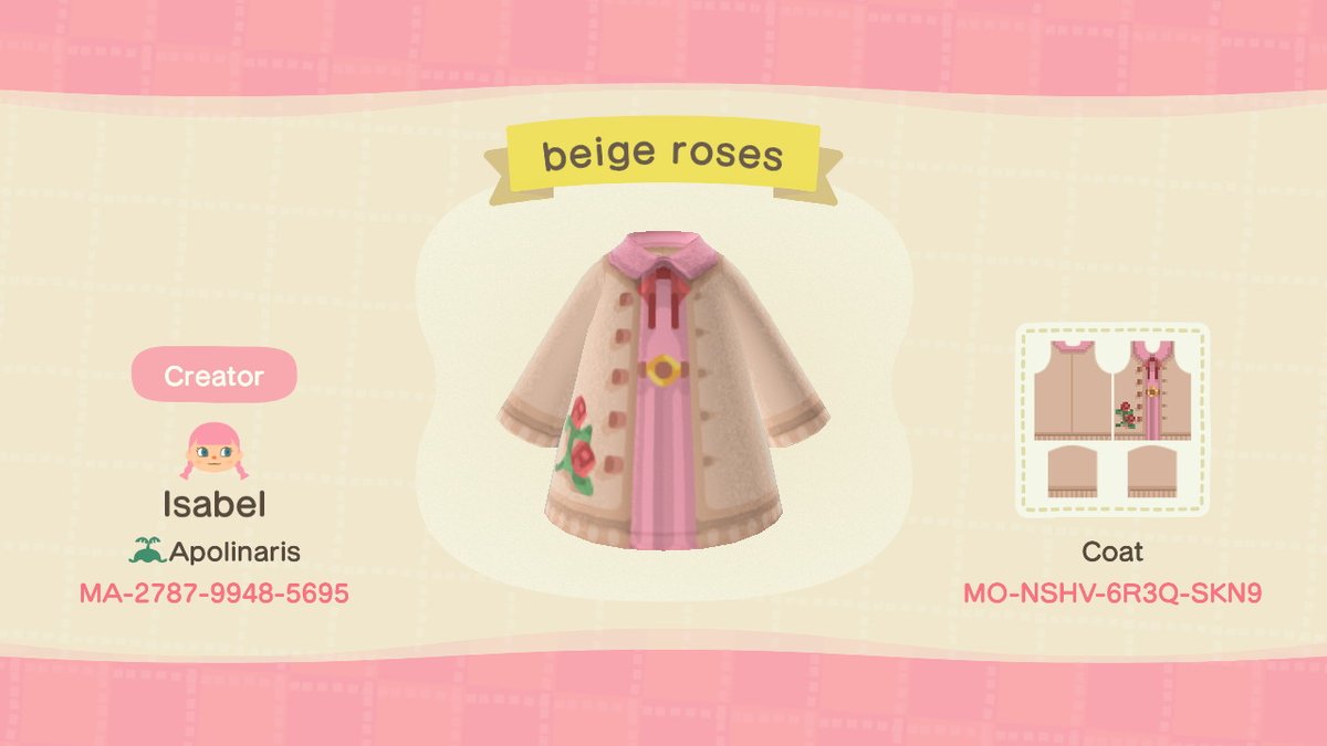 issabelley_ac's tweet photo. ey yo i got more dresses in the style of coat B) #AnimalCrossing #ACNH #animalcrossingdesigns https://t.co/acsTM5wVCC