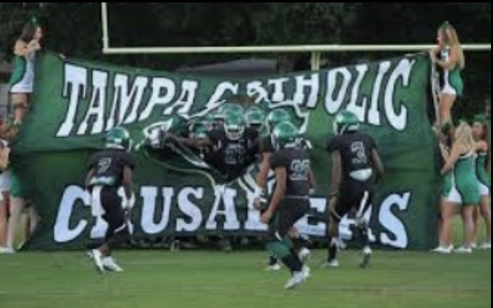 Michael65Brown's tweet photo. Proud to say,  I'll be spending the next three years in Green and White.  GO CRUSADERS!! @TCCrusader @JerisMcIntyre @CoachMcClain73 @BigCountyPreps1 @BigFella813 @CIGARSTAR007 https://t.co/QPq3rdCOZj