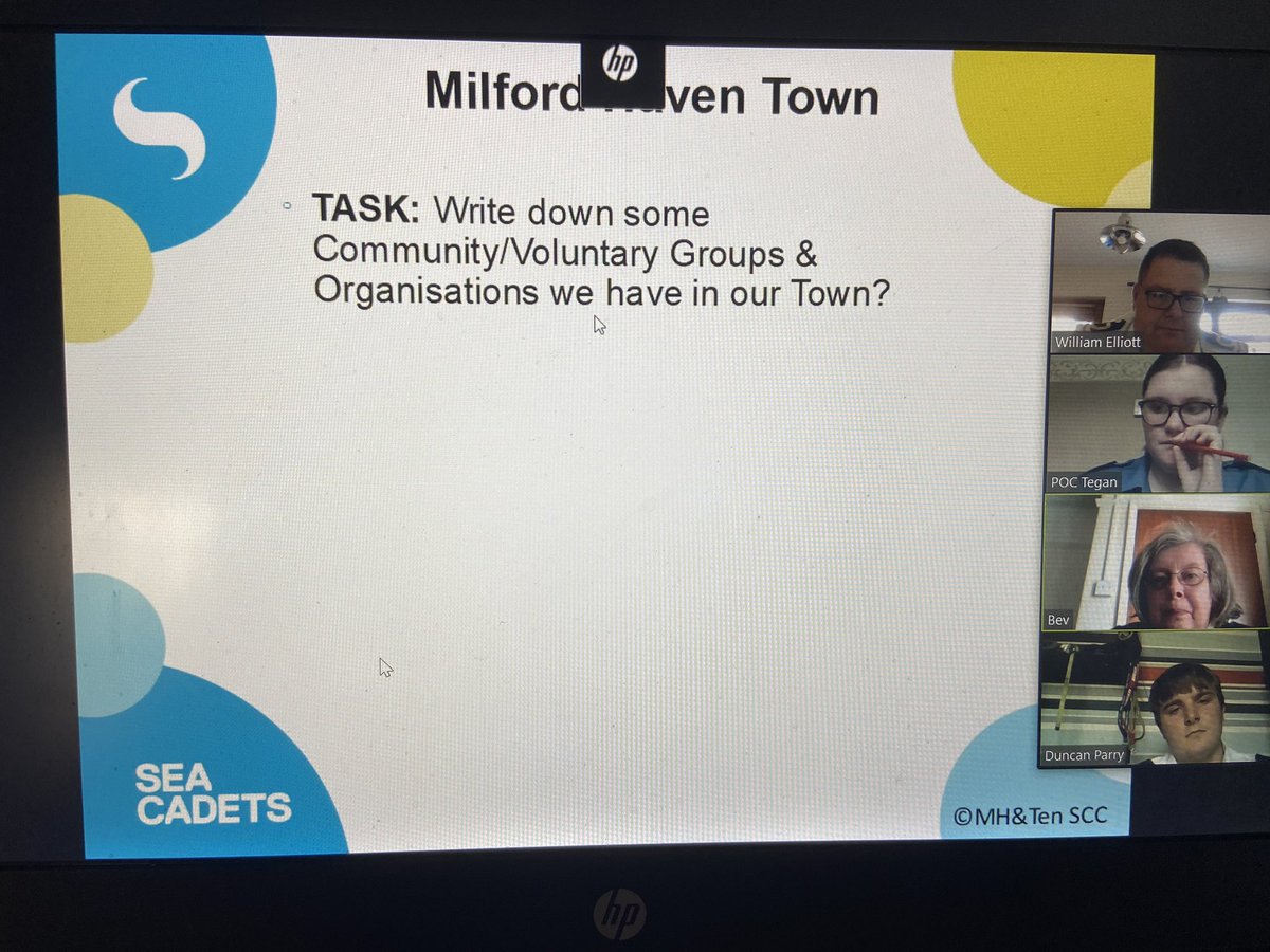 MHSCC564's tweet photo. Great effort on the Zoom sessions this evening.

Juniors - Phonetic Alphabet

NEC/Cdts - Weather Forecasts

Cdt1st/OC - Community Activities

AC/LC/POC - Leadership Styles

RMCs - Healthy Eating

#GoTeamMilfordHaven 
#GoTeamTenby
#TwoUnitsOneTeam
#FallInAtHome
#VirtualUnit https://t.co/vmnibMSsEK