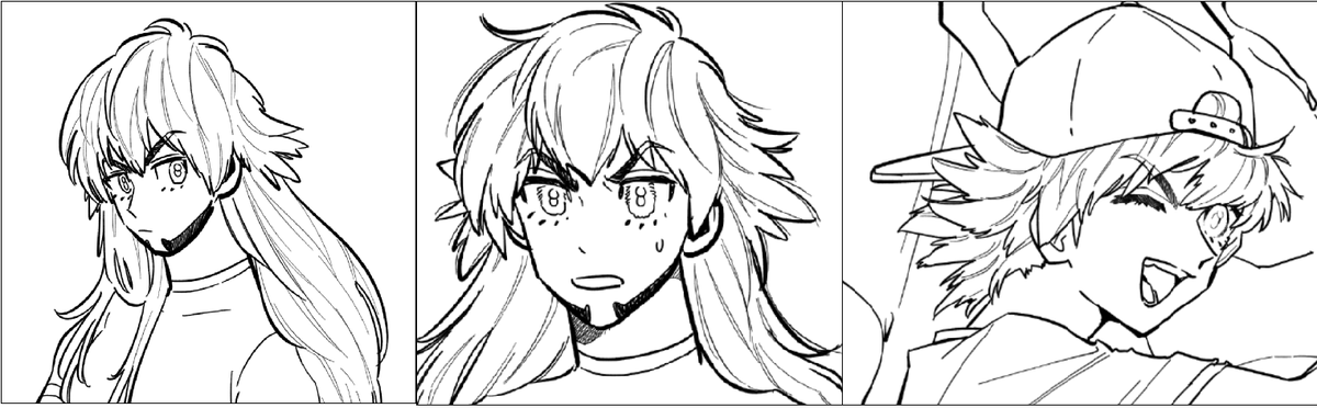 ここ数枚ちょっとダの髪の毛の描き方変えたんだが よりふわふわ感が増して良い 多忙王rの漫画