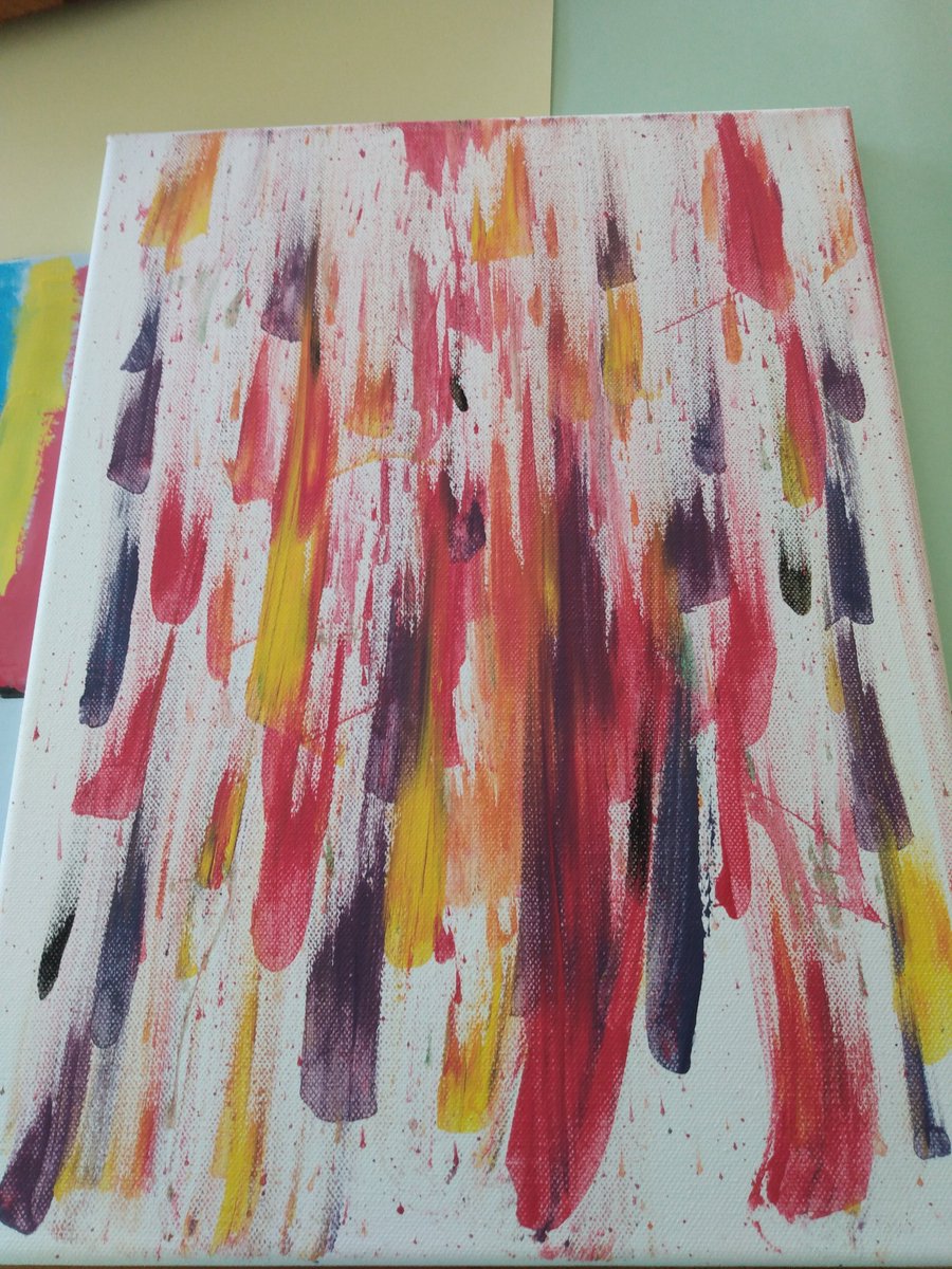 Beautiful artwork sent in by Flore Riffard ! #ExpressYourselfTuesday #CresskillWellness2020 <a href="/CresskillMSHS/">Cresskill MS/HS</a>