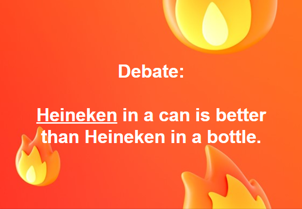 BuildBulletBrew's tweet photo. There is only one correct answer.
#beer #debate #skunkbeer #meh https://t.co/BLNnU2QZOK
