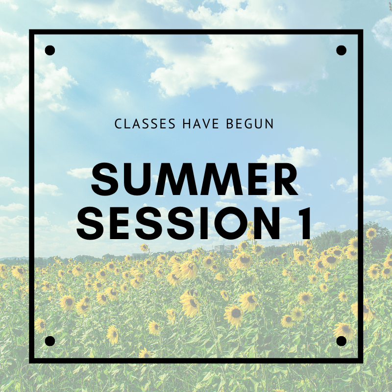 Classes have begun for summer session 1 this week! We hope you have a fantastic first week of class!

#NKU #CAS #ArtsandSciences #summersession1 #summercourses