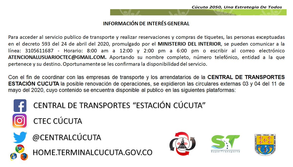 Central de Transportes Estación Cúcuta tweet media