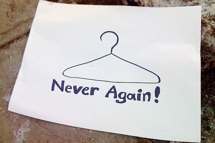 Have you heard of CoatHanger Abortion?Some people who went to Girls-Only schools in Nigeria may have an idea.It is when a girl gets a metal hanger and inserts it into her vagina to end the pregnancy and pull it out.It is bloody, gory and risky.Let’s talk about it.Thread/
