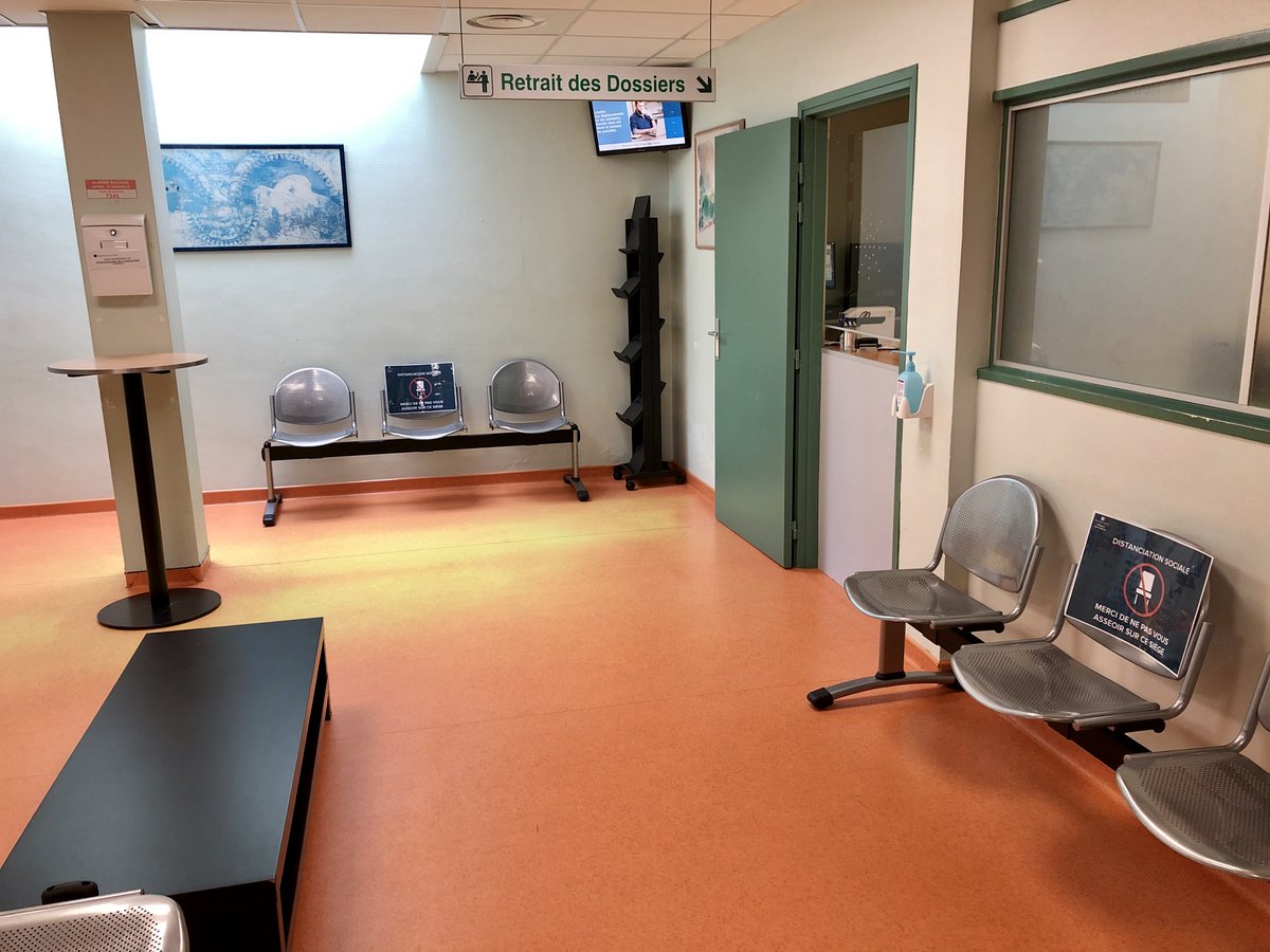 👩‍⚕️👨‍⚕️🏥 L’équipe d’imagerie a adapté son service pour vous accueillir dans les meilleures conditions lors de la réalisation des examens 

😷 Masque obligatoire
🚫 Gestes barrières
♻️ Flux de circulation adaptés
👥 Distanciation physique en salle d’attente
🖥  Résultats digitalisés