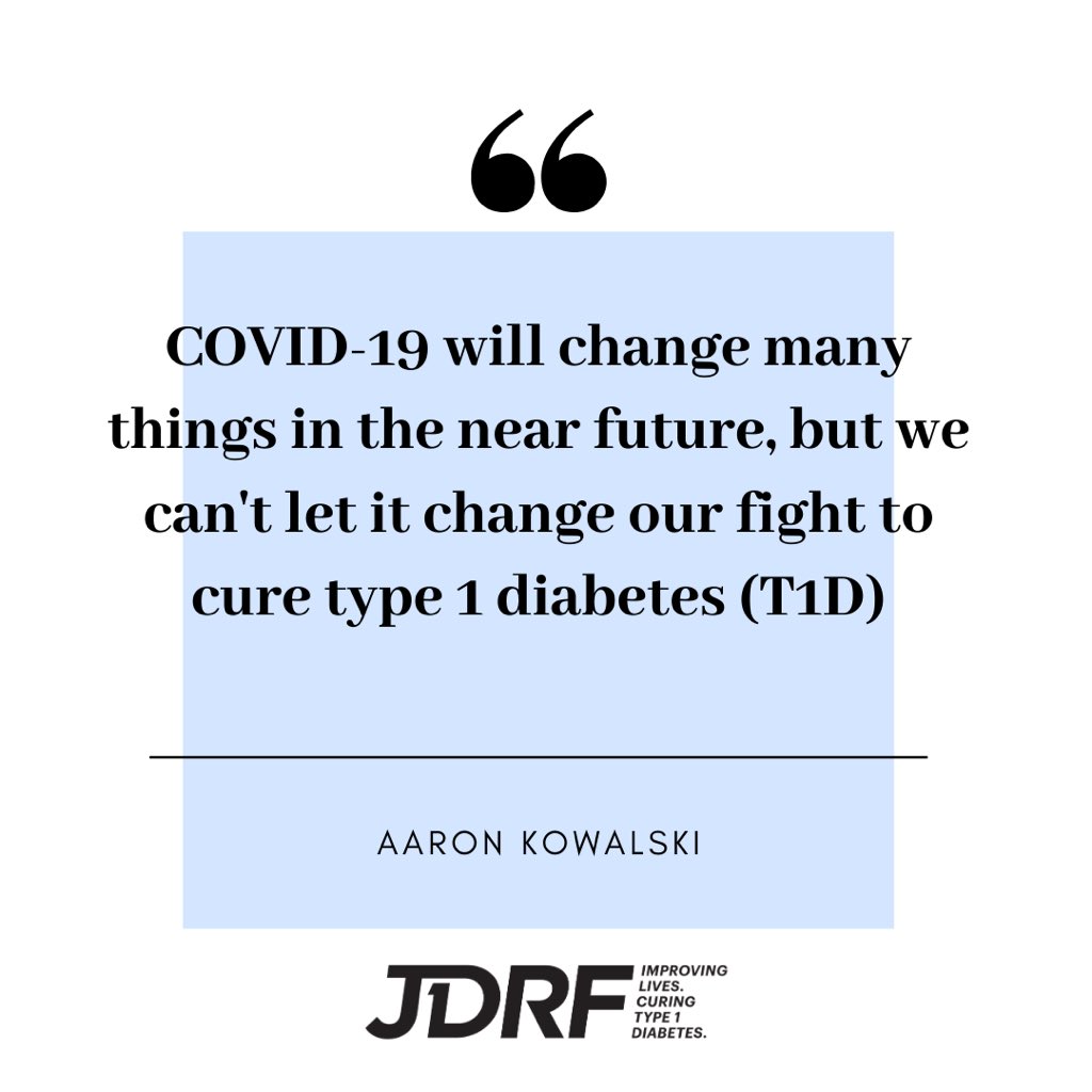 JDRFPB's tweet image. Type 1 diabetes doesn’t stop bc of a pandemic, and neither will we. Help us continue our fight against T1D, consider leaning in and making a donation today. Link in bio to our most recent JDRF One Walk.
.
#JDRF #strongertogether #unstoppabletype #T1D #type1diabetes #covid_19