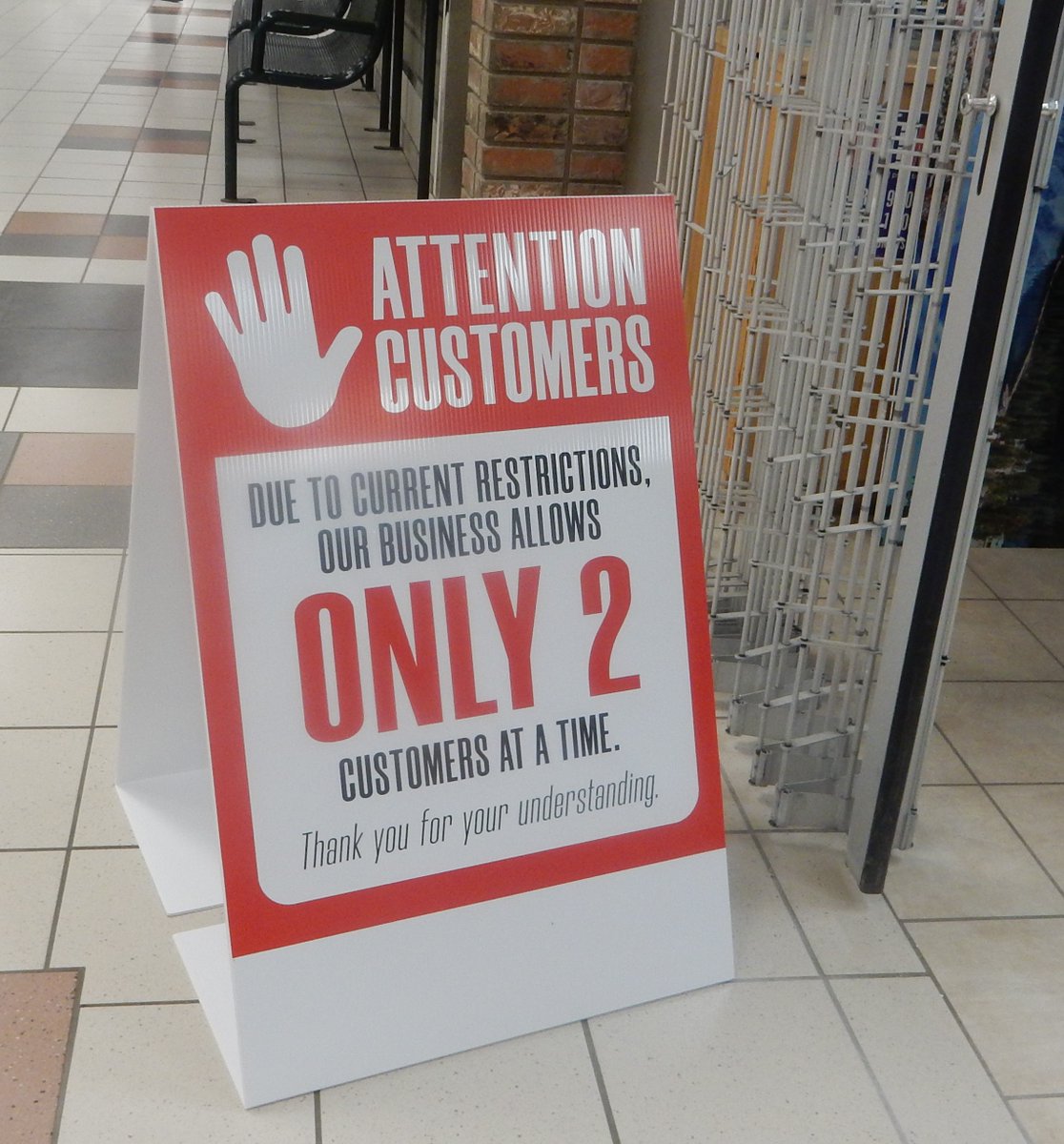 Copyworksdesign's tweet photo. Copy Works is here to print your opening signs-here is a coroplast sign we developed-custom wording available. Your printing is our priority for all your posters, banners and signage for your reopening #copyworks #coop #reopening #banners #printing #tshirts #windowsigns #decals https://t.co/C3guMZqH3M