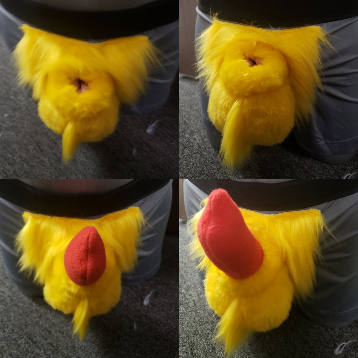 Sheathlife's tweet photo. Completed commission for a commissioner

One plush and the other usable https://t.co/2ER1pvVIxQ