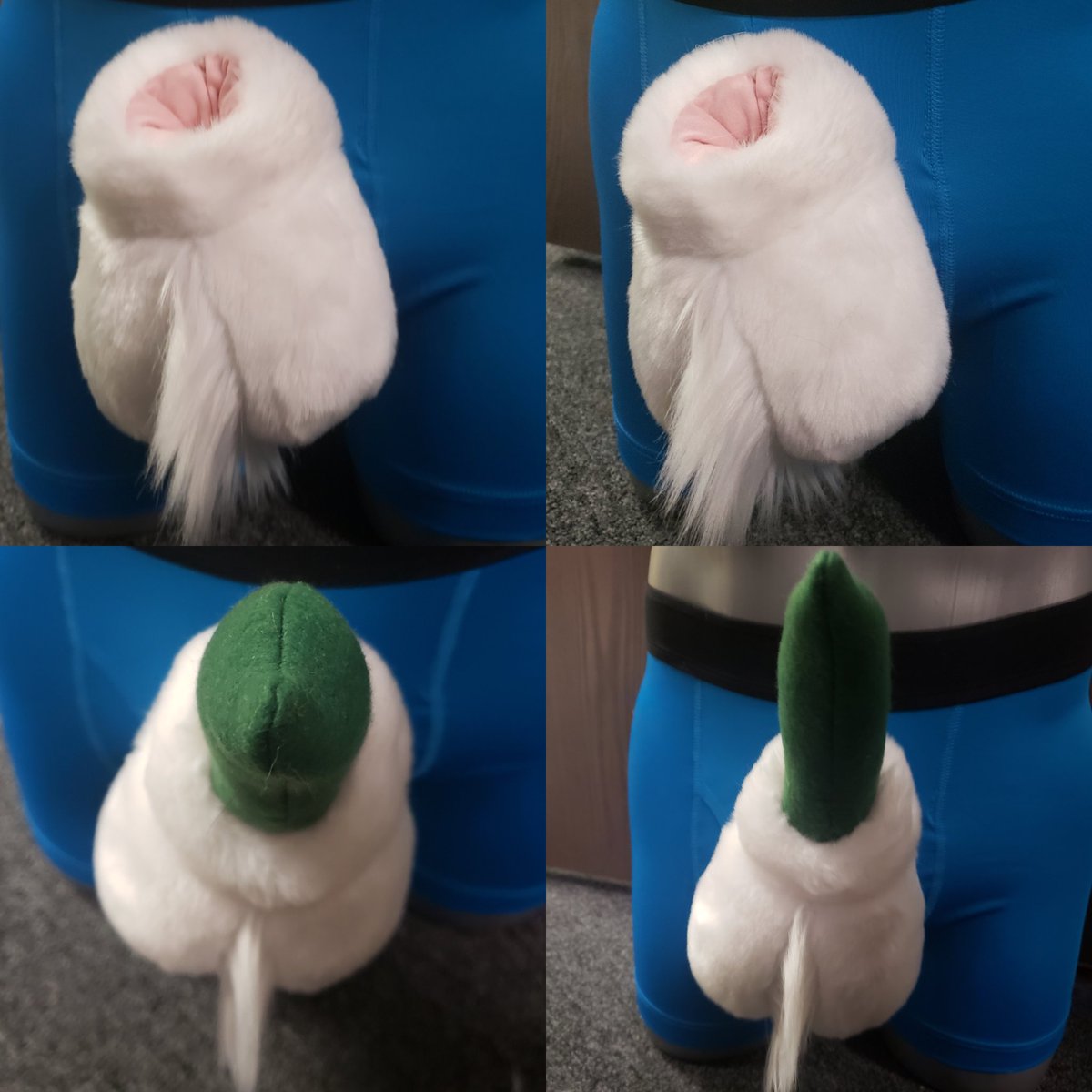 Sheathlife's tweet photo. Completed commission for a commissioner

One plush and the other usable https://t.co/2ER1pvVIxQ