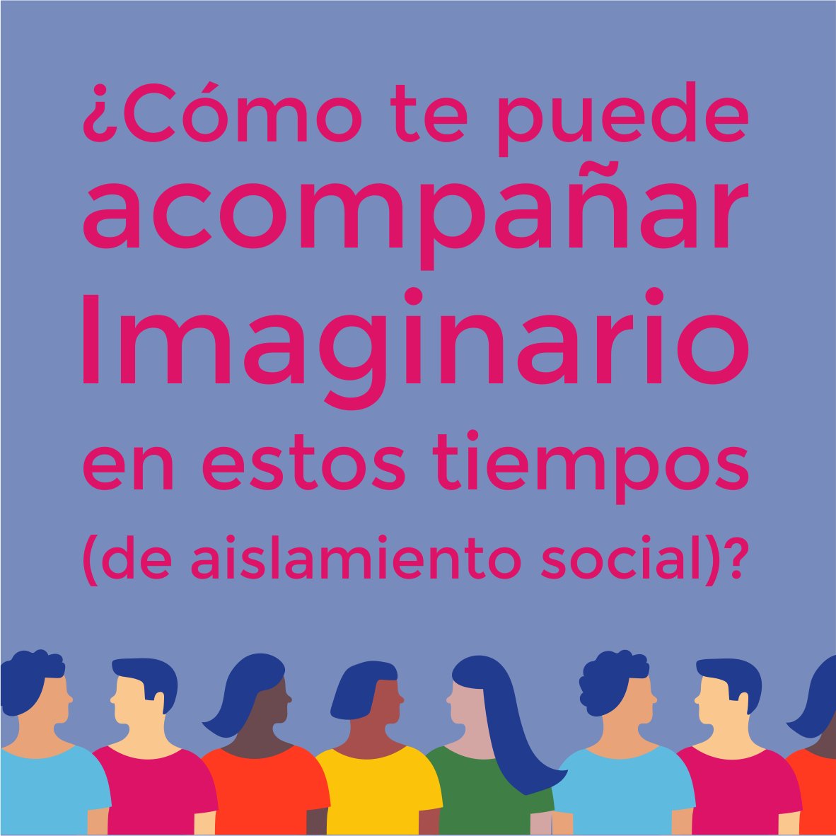 En la semana previa al #DíaInternacionaldelosMuseos queremos reflexionar junto a ustedes, pensar juntes.
#Hoy nos preguntamos: ¿cómo te puede acompañar Imaginario en estos tiempos (de aislamiento social)?
Esperamos tu comentario.

#DIM #DIM2020 #IMD #IMD202 #Museums4Equality