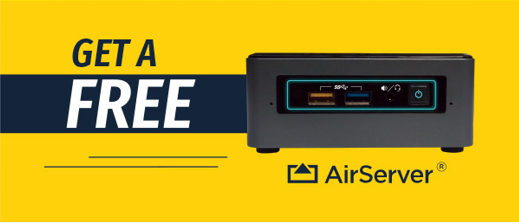 Get a Free AirServer Connect with a purchase of any 
<a href="/HDinteractive1/">HDi Interactive</a> Screen for a limited time. 🇨🇦 customers only. 

9 simultaneous streams in full 1080p with 60 fps.

#technology #tech #tuesdayvibes #streaming