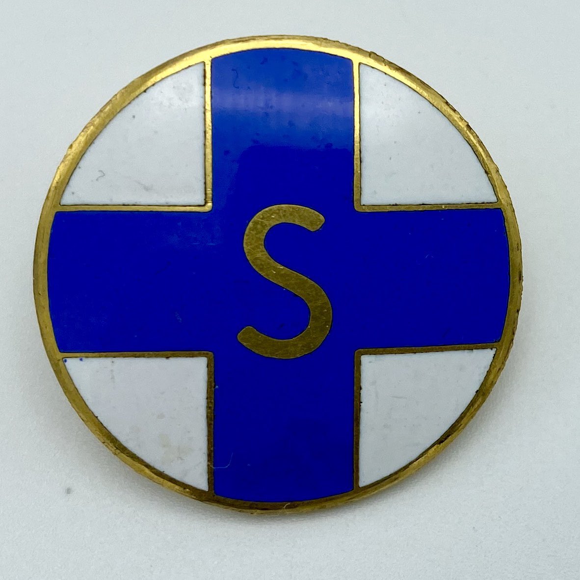 Okänd brosch #S #broschmuseet #brosch