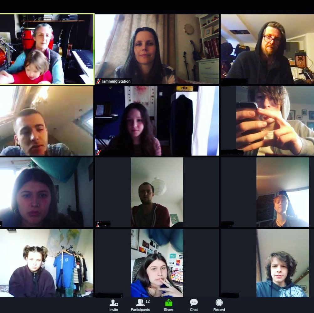 Jamming_Station's tweet photo. We’ve been quiet on social media for a while but certainly not dormant. Lots of zoom meetings and plans to burst out of lockdown. Will be sharing some of those plans in the next couple of weeks. #youthproject #band #livemusic https://t.co/2bV1LCG1wy