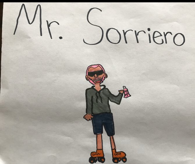 More Mr. Sorriero adventures! Knitting, working out, dying his hair pink... is Mr. Sorriero adventuring in quarantine? <a href="/Krit565/">Kristy</a>