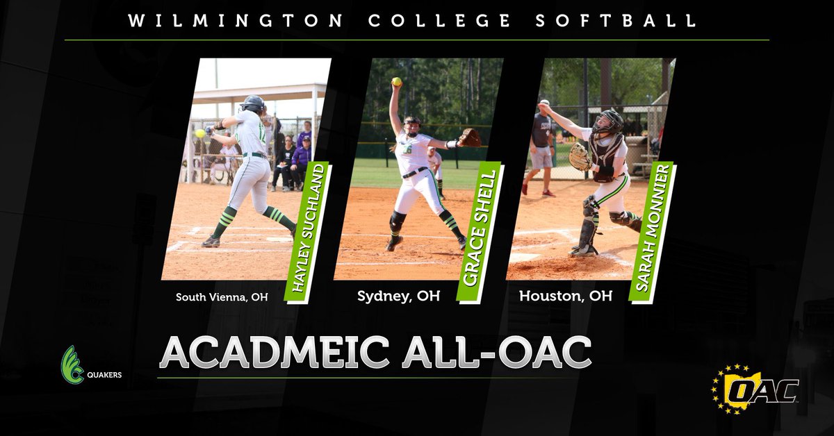 Proud to be Student-Athletes 💚💚Congratulations to Jillia, Hunter, Hannah, Hayley, Grace and Sarah!