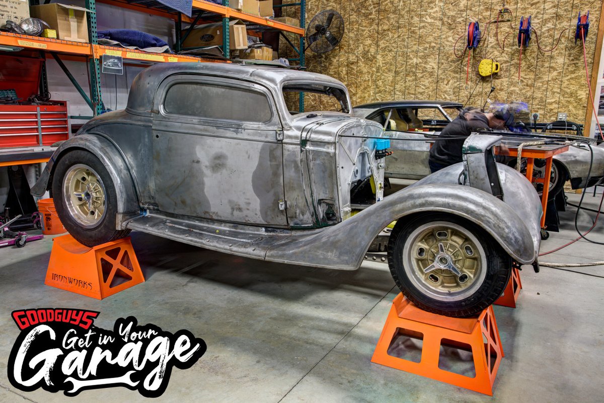 goodguys's tweet photo. With continued forced downtime, it provides the perfect opportunity to do some wrenching, tuning, and polishing on our cars and trucks, as well as a chance to tackle some longer-term projects. Share with us what's getting you out in your garage! #goodguys20 #GetInTheGarage https://t.co/wut04ry3HW