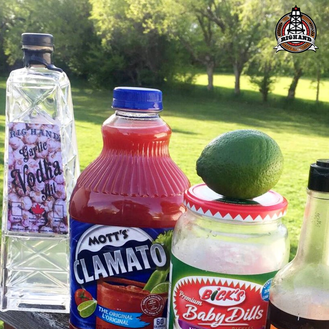 RigHandSpirits's tweet photo. National Caesar day is coming up this Thursday! Up your Caesar game with Rig Hand spirits! Our storefront is open or we can ship to you FOR FREE! https://t.co/D83LDIbdhg #yeg #albertamade #drinklocal #caesarday https://t.co/q3CDouPTrU