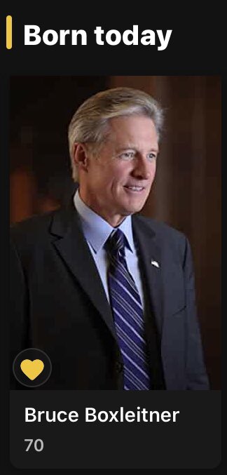 Happy birthday to Tron himself! The amazing Bruce Boxleitner! 