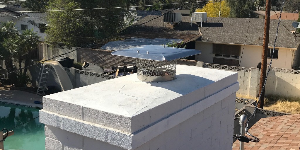 AZChimney_Ducts's tweet photo. One chimney cap goes round the outside. 🔄
.
.
#chimneycap #chimneysafety #chimneytip https://t.co/lys0sZQBlG