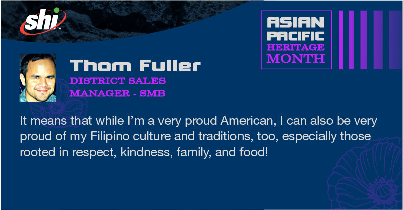 SHI_Intl's tweet photo. We're celebrating #AsianPacificAmericanHeritage all month long! SHI's own Su-Hwei DeWitt, Emi Mantilla, and Thom Fuller share their thoughts of their Asian-Pacific American background.

#diversityintech https://t.co/I8KisZ1UHq