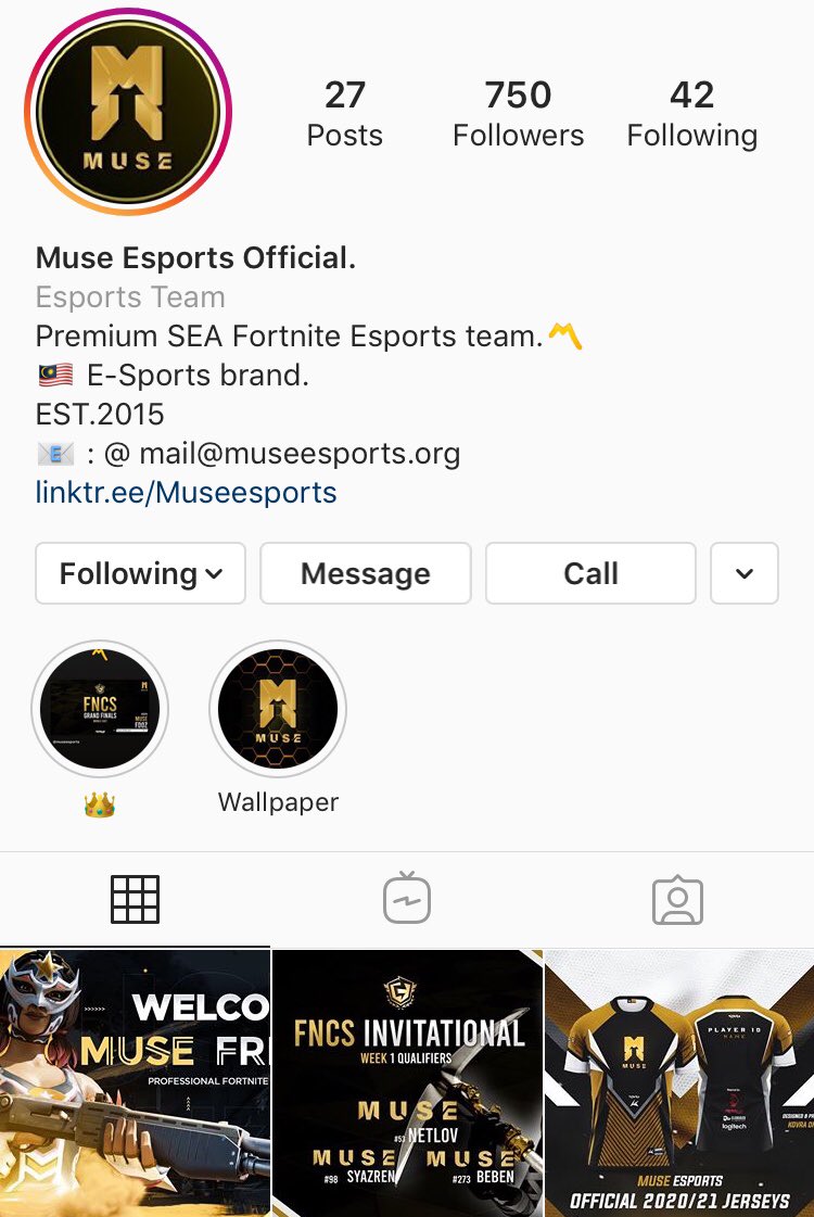 MuseEsports's tweet photo. Stay connected with us!
Official instagram @ museesports 〽️
#MuseONTOP https://t.co/cPu2G2NM6F