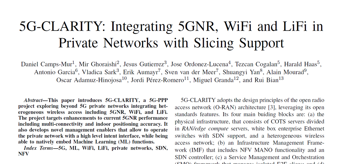 5G-CLARITY tweet media