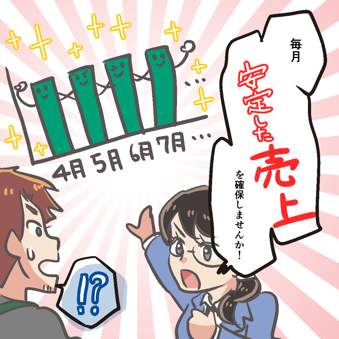 【仕事情報】実は4月中に定額制ビジネスモデル(サブスクリプション)famさんのインスタ広告のお仕事もやらせていただきました。宣伝OKとのことだったので、掲載いたします
8コマで漫画風になっています
1〜4 