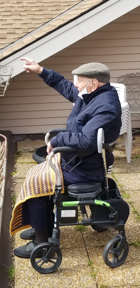 SchlegelVillage's tweet photo. @SandraValeriot1 @WaterlooWarbird Our team at The Village of Riverside Glen captured the moment that the @WaterlooWarbird flew over #Guelph for you Sandra. https://t.co/3gO2Y1174S