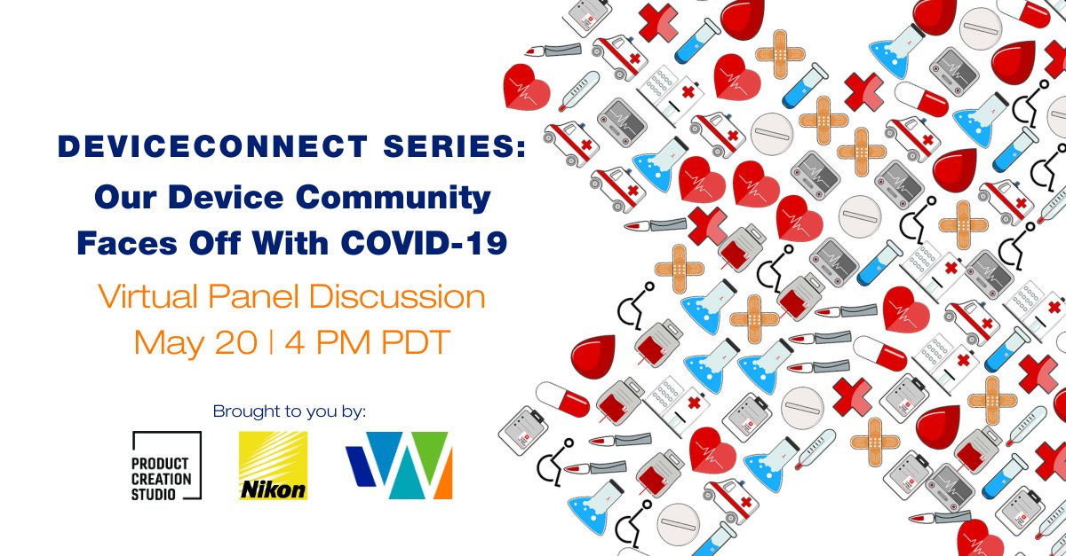 LifeScienceWA's tweet image. Join us on May 20th at 4pm for #DeviceConnect a virtual panel discussion on how the medical device community is facing off with COVID-19.

Register here: lifesciencewa.org/events/EventDe…

#COVID19 #devices #medicaldevices #medical