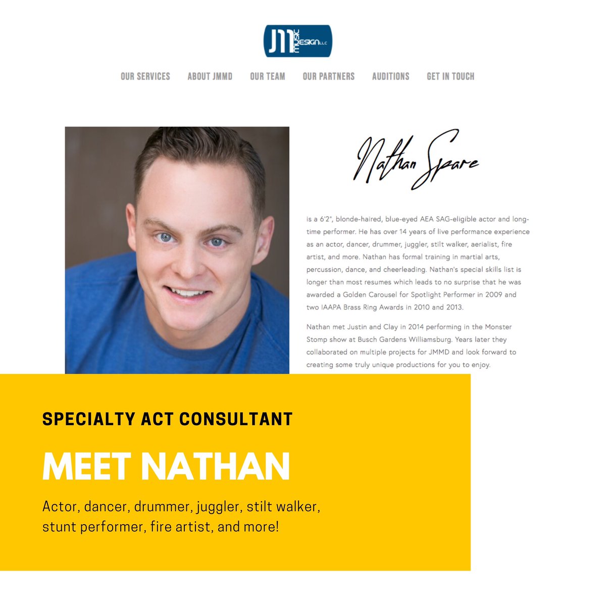 jmmusicdesign's tweet photo. We are happy to announce that @n8joel will be joining #jmmd as a consultant! He brings a wealth of knowledge as a performer and weโre excited to have him as part of the team!
- Learn more about him at the link in our bio.
#teammembertuesday #consultant #jmmusicdesign https://t.co/ajmPy5CusT