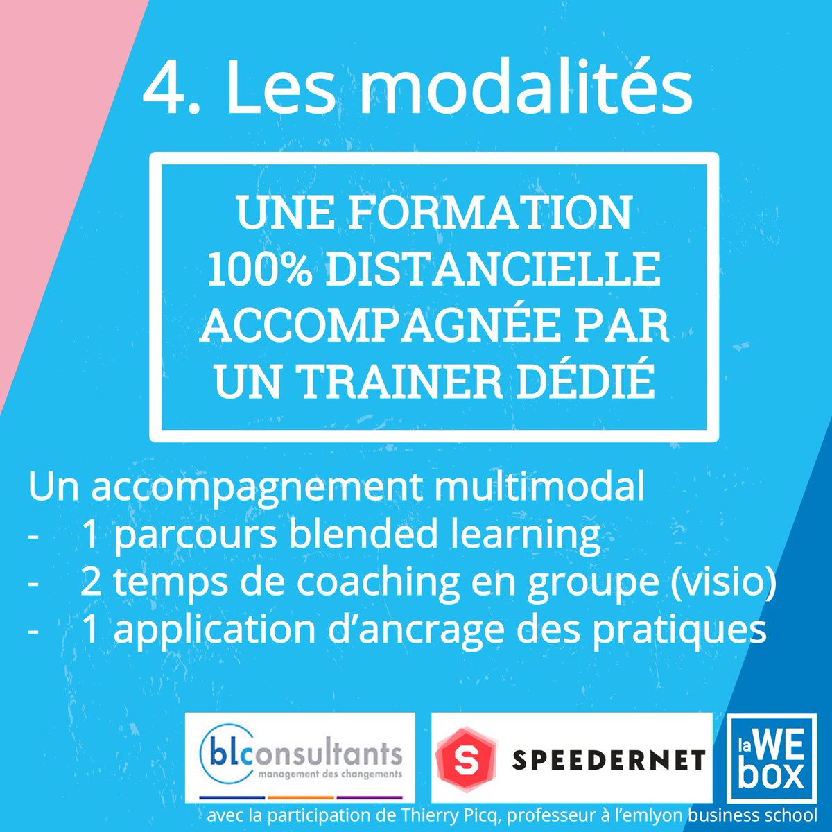 AdeBernardy's tweet photo. Quand des experts du #RapidLearning,
+ de l'#IngénieriePédagogique
+ du #LearningByDoing
joignent leurs forces pour proposer une formation pour #manager adaptée au nouveau contexte post-confinement.
C'est : pragmatique, #FNE, 2 mois complets.

@blconsultants_  @Speedernet_Fr https://t.co/ffZfsp7GsH