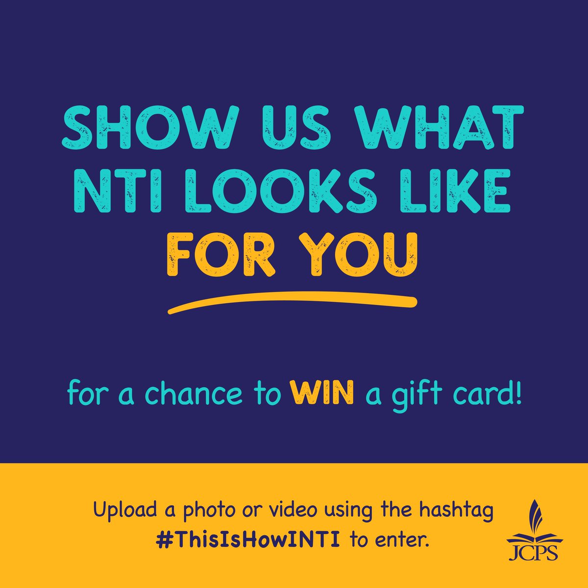 JCPSKY's tweet photo. 💳 WE HAVE A WINNER! Congratulations to @_jennyhurst for winning a @Grubhub gift card. She participated in our #ThisIsHowINTI contest, and you can, too! We can't wait to see how you're learning! We'll pick a winner every week!
#WeAreJCPSAtHome #ThisIsHowINTI https://t.co/4sHtcj5BvQ
