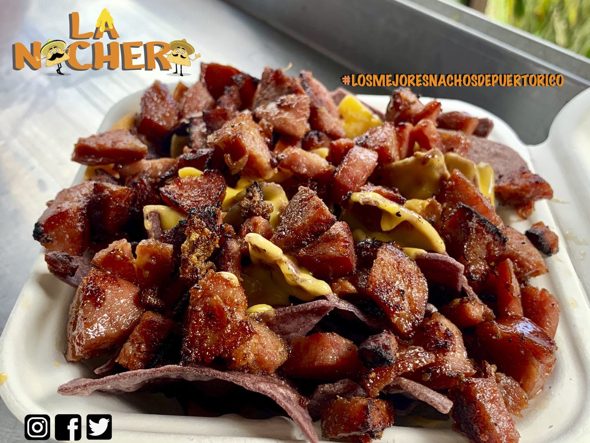 Nacher@s 🤠 los esperamos desde mañana, Mayo 13, con horarios de Miércoles a Sábado 11am-7pm⏰🔺
.
Podrán realizar sus ordenes llamando al 787-326-8752 ☎️ MIENTRAS el volumen lo permita.👈🏻👀 (Sino,se toman órdenes en la finca)
.
LOS ESPERAMOS 💥 😷#losmejoresnachosdepuertorico 🇵🇷