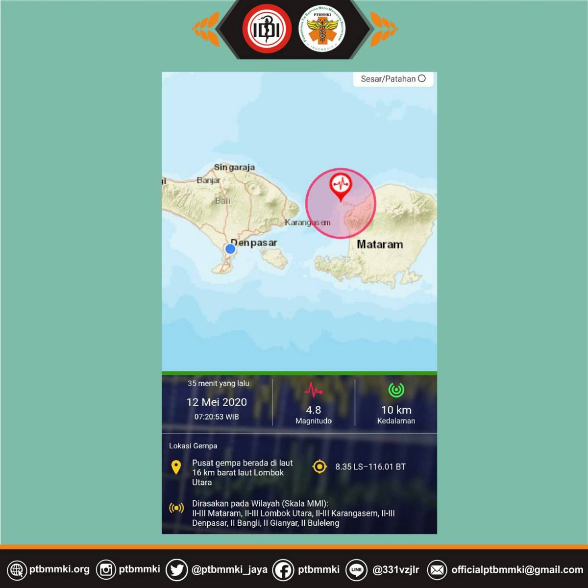 PTBMMKI_Jaya's tweet photo. Dengan Persaudaraan
Demi Kemanusiaan
Jayalah PTBMMKI!!! https://t.co/Q1SUUWN3bF