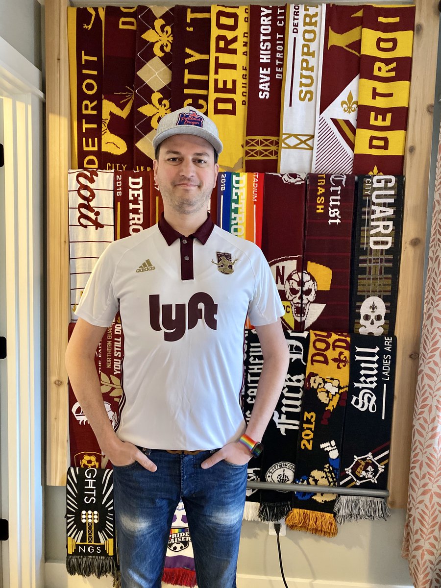 Here we have my second favorite kit of all time, the 2018 DCFC Away Kit! This is the first kit we released with a REAL collar!!  Clean, yet sophisticated, this kit’s simply magnificent.  #DCTID