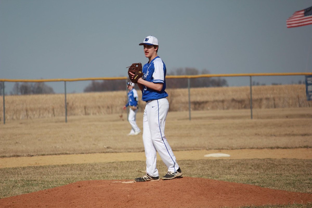 EDubBaseball's tweet photo. #WarriorBaseball Captain and starting 2B @landennrauch was part of the of the baseball program all 4 years and plans to attend UWP in the fall and major in Civil Engineering. Good Luck and #ThankYou #9SigningOff @WeREastDubuque #SeniorDay https://t.co/Fsn04MHfip