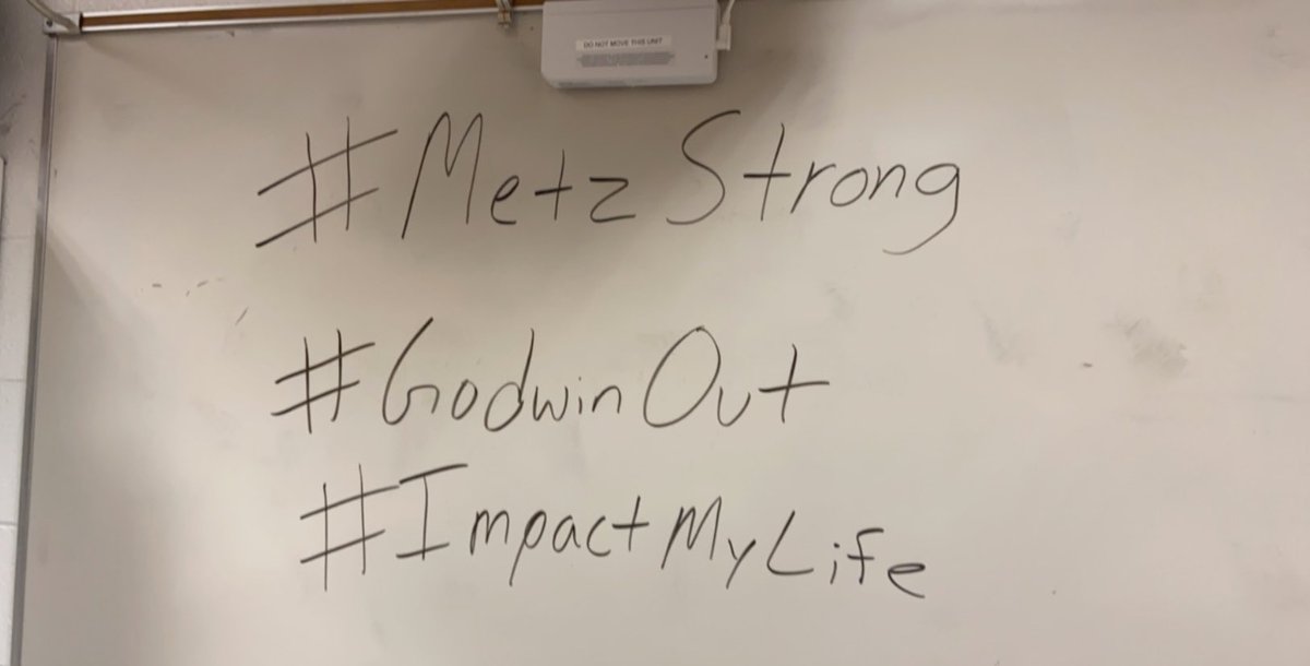 engodwin89's tweet photo. It was a bittersweet day coming in to clean out my classroom. As a sat at my desk shedding a tear or two, I am hoping that they come and visit me next year so that I can tell them how much they made a difference in my life and give them a proper goodbye they deserve. #MetzStrong https://t.co/40qttZYq01